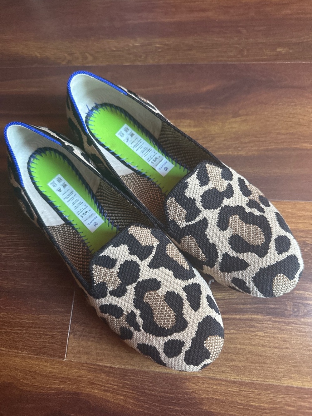 ROTHY’S Animal Print Flat Shoes Size 9.5